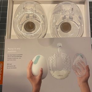 Willow 21mm Flanges use with Milk Bags